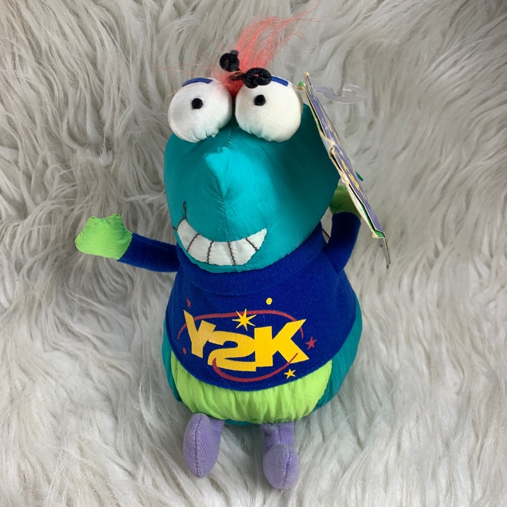 🟡2/$10 Vintage Y2K Plush Crash Bug - No Sound 6”